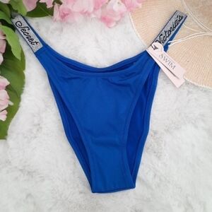 Victoria's Secret Vibrant Blue Bikini Bottom